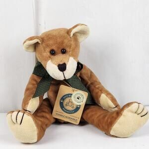 VTG 90's Boyd's Collection Stuffed Bear "Foodle McDoodle" w/ Tags & Jointed Legs